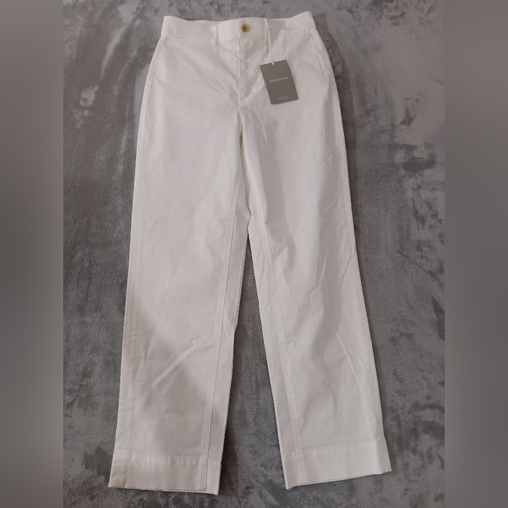 Everlane NWT straight leg cropped pants - Picture 4 of 12